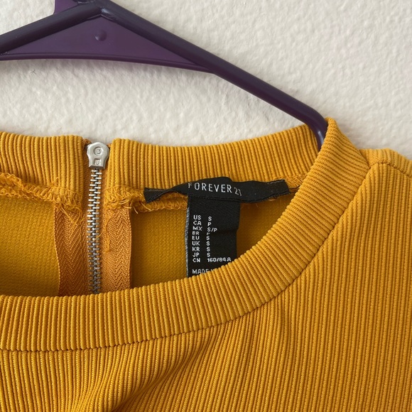 Mustard Color Dress - Picture 2 of 3